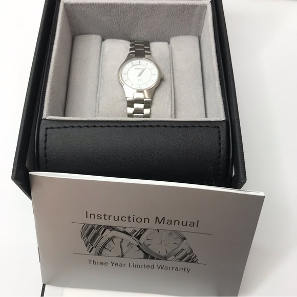 New BOGAVIA Silver Stainless Steel Sapphire Crystal Watch main image 8